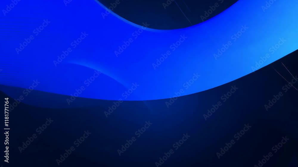 Blue Abstract Shapes with Motion Lines Background