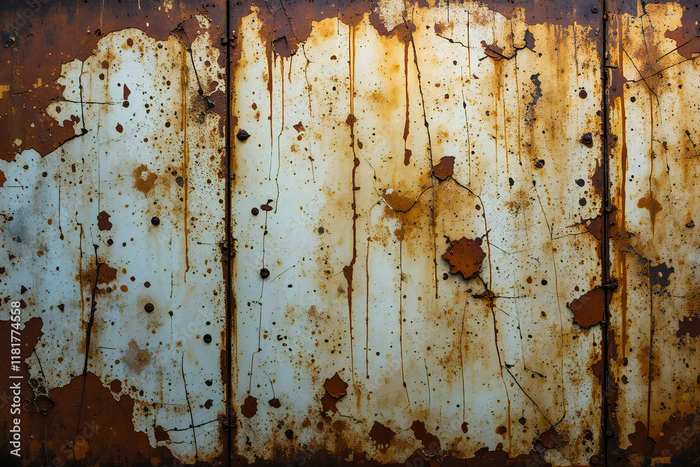 High-quality grunge design featuring weathered metal textures, deep rust spots, and scratched surfaces for a raw industrial look High-quality grunge design featuring weathered metal textures, deep rust spots, and scratched surfaces for a raw industrial look