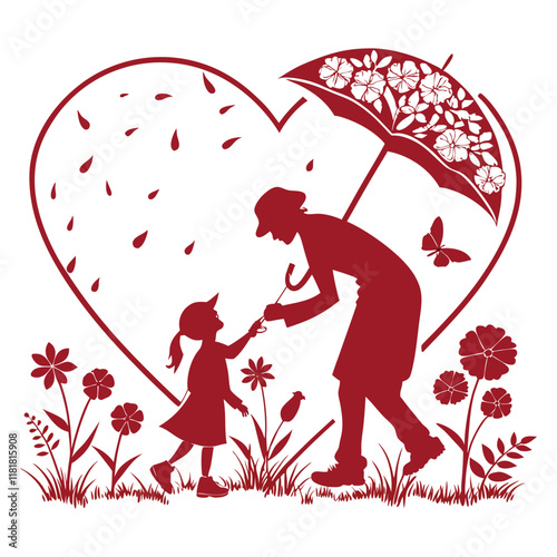 silhouette random acts of kindness day