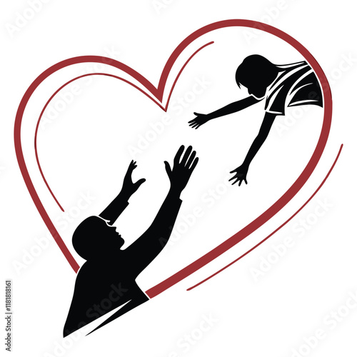 silhouette random acts of kindness day