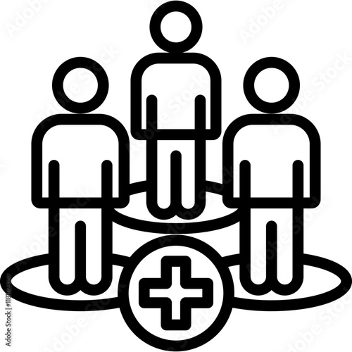 Public Health line icon