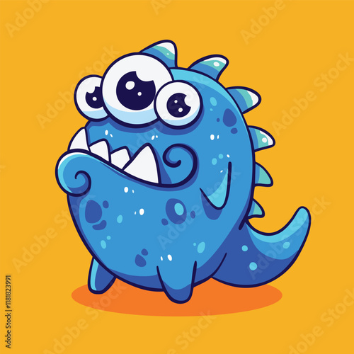monster illustrations for movie characters and souvenirs 
