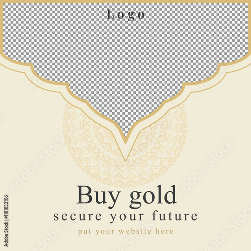 luxury jewelry business advertisement social media post banner, jewellery social media banner template.