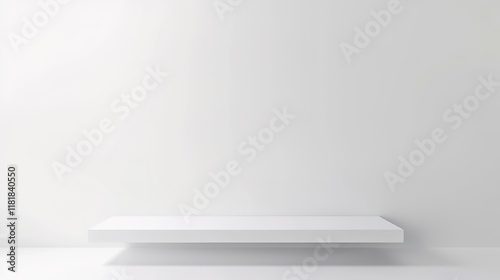 Wallpaper Mural Stylish White Background Product Display: Crafting a Unique Visual Narrative Torontodigital.ca