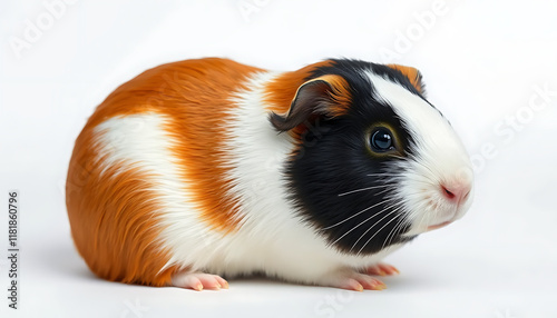 guinea pig isolated on white background