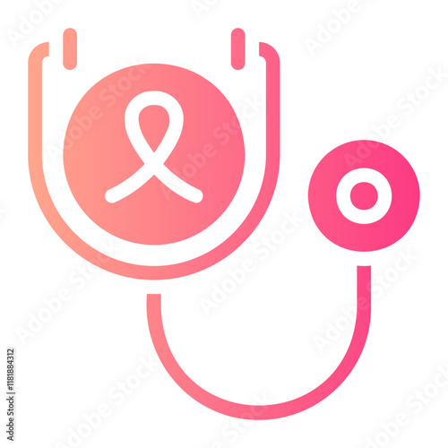 stethoscope gradient icon