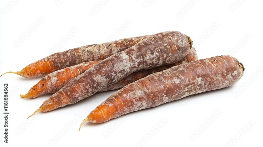 Close Up of Fresh, Organic Carrots, Ready to Cook Close Up of Fresh, Organic Carrots, Ready to Cook