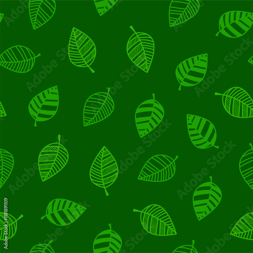 leaves seamless pattern background. tea leaf pattern. leaves pattern background. seamless patterns with leaves background.