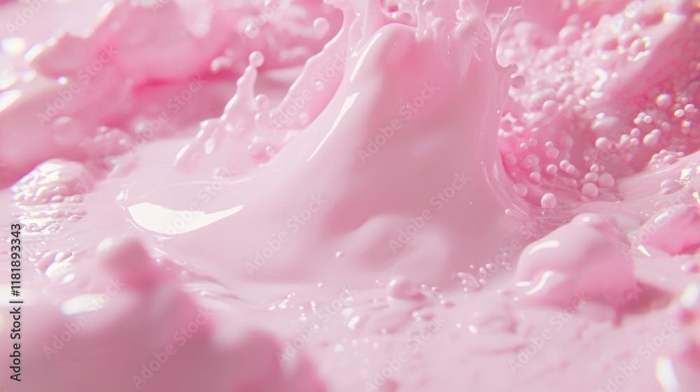 Pink Liquid Splash: A Delightful Drink Image Pink Liquid Splash: A Delightful Drink Image