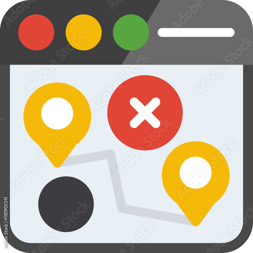 Routing Icon