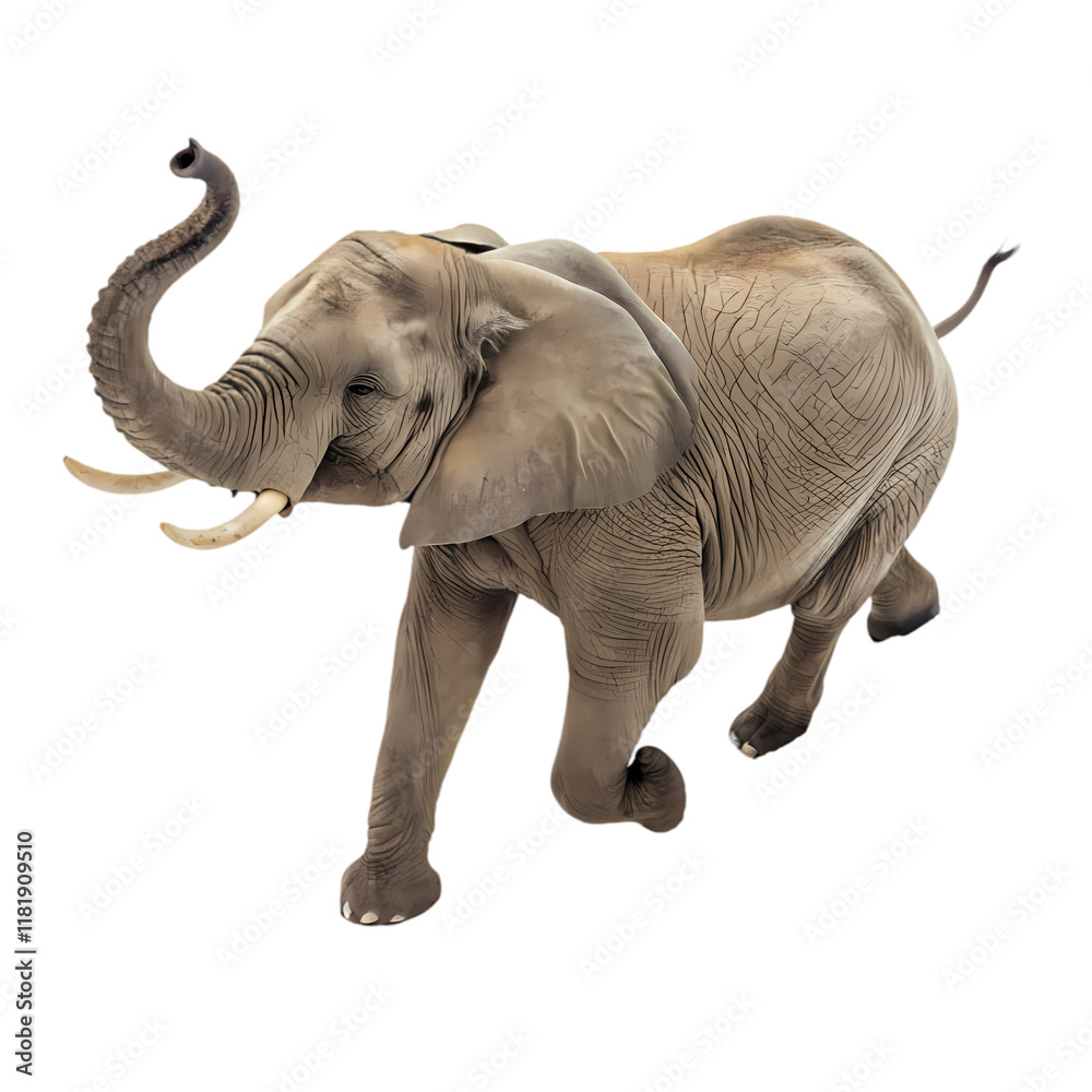 Obraz premium elephant isolated on white