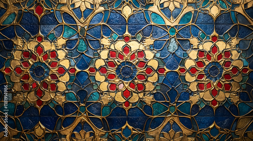 Intricate Islamic Geometric Art Beautiful Traditional Pattern and Decorative Design