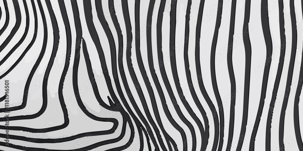 Black and white background wavy optical illusion illustration wave texture, abstract motion, Zebra Animal Print Wallpaper Background wavy optical illusions. Black & white wavy design graphic work Black and white background wavy optical illusion illustration wave texture, abstract motion, Zebra Animal Print Wallpaper Background wavy optical illusions. Black & white wavy design graphic work