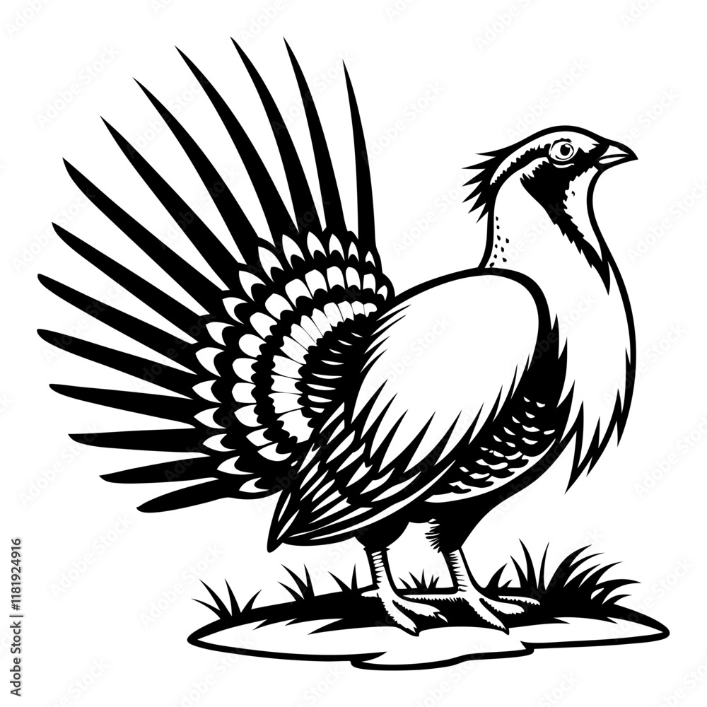 Obraz premium Greater Sage-Grouse