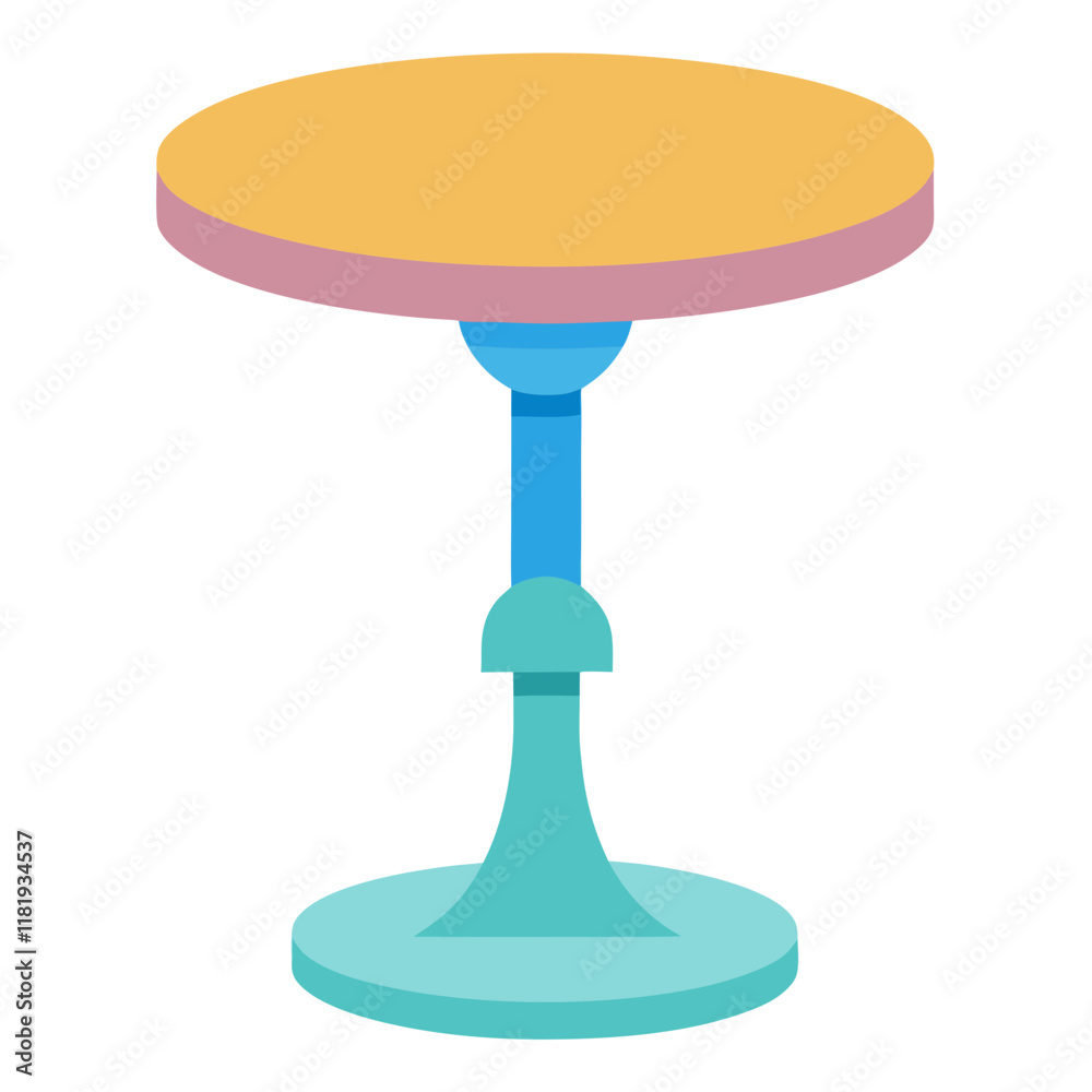table set isolated on white background table set isolated on white background