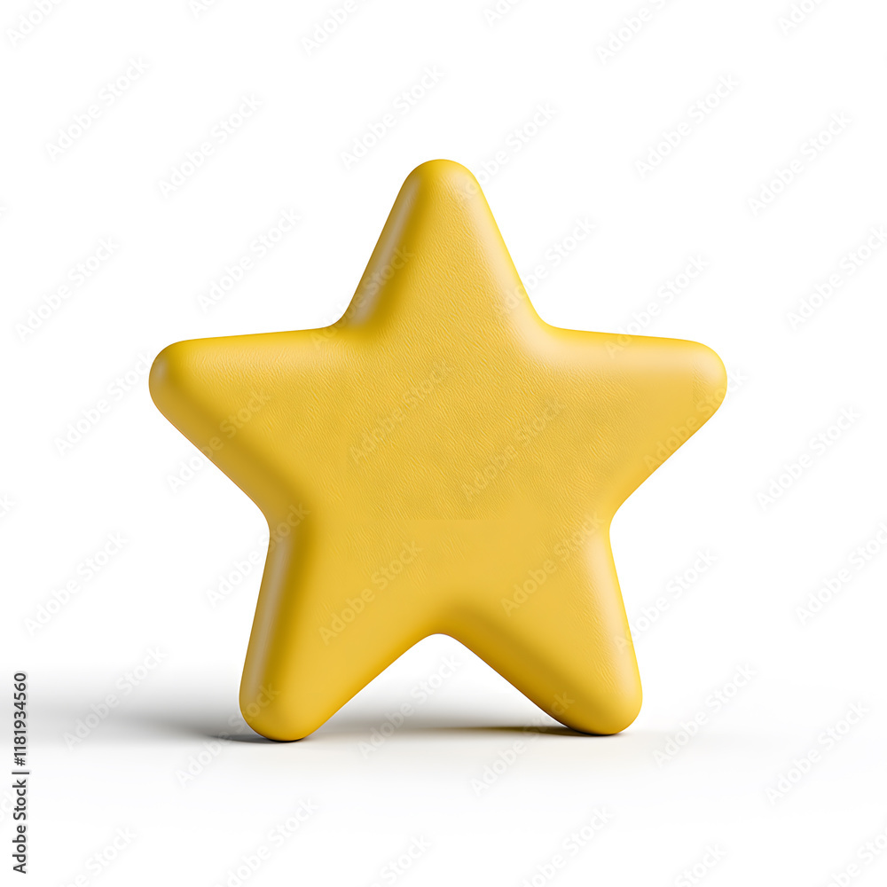3d gold glossy yellow star icon isolated on white background 3d gold glossy yellow star icon isolated on white background