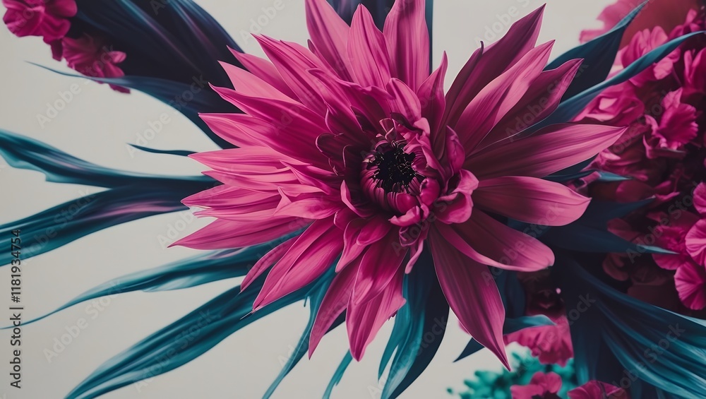 Obraz premium pink flowers