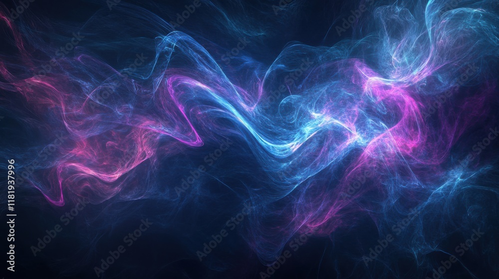 Abstract Flowing Neon Lightscapes Abstract Flowing Neon Lightscapes
