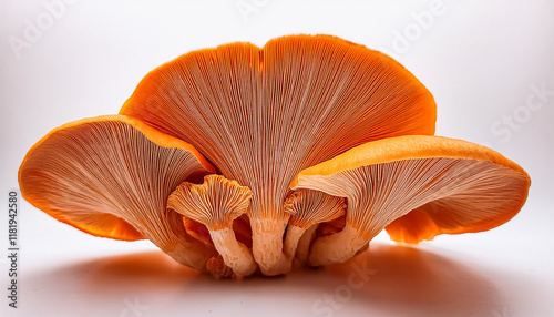 Coral Like Orange Mushroom Cluster