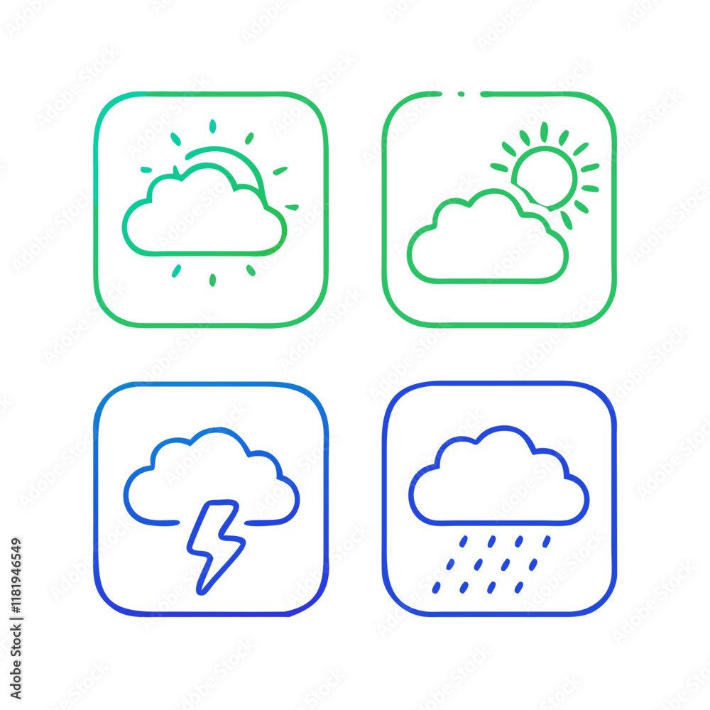 Top Weather Icons for Websites and Mobile Apps Top Weather Icons for Websites and Mobile Apps