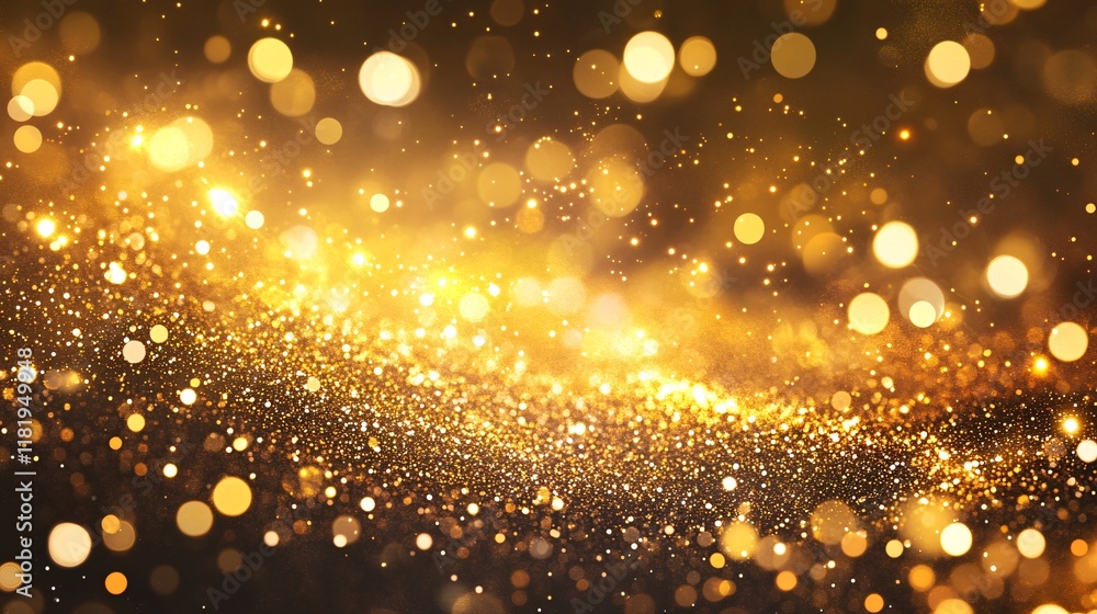 Golden Glitter Sparkling Abstract Background with Shiny Bokeh Lights, Elegant Festive Texture Perfect for Celebrations, Luxury Events, Christmas, New Year, or Party Decor in Stunning Detail Golden Glitter Sparkling Abstract Background with Shiny Bokeh Lights, Elegant Festive Texture Perfect for Celebrations, Luxury Events, Christmas, New Year, or Party Decor in Stunning Detail