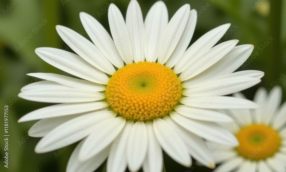 Close-up of a daisy flower in bloom Close-up of a daisy flower in bloom