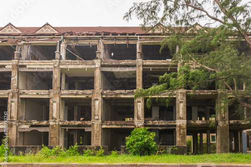 Hotels in Khao Lak, Thailand after tsunami in 2004