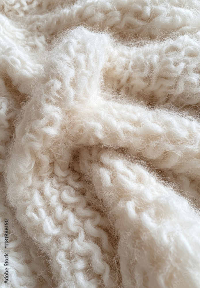 Soft Beige Wool Texture Close-Up
Soft Beige Wool Texture Close-Up