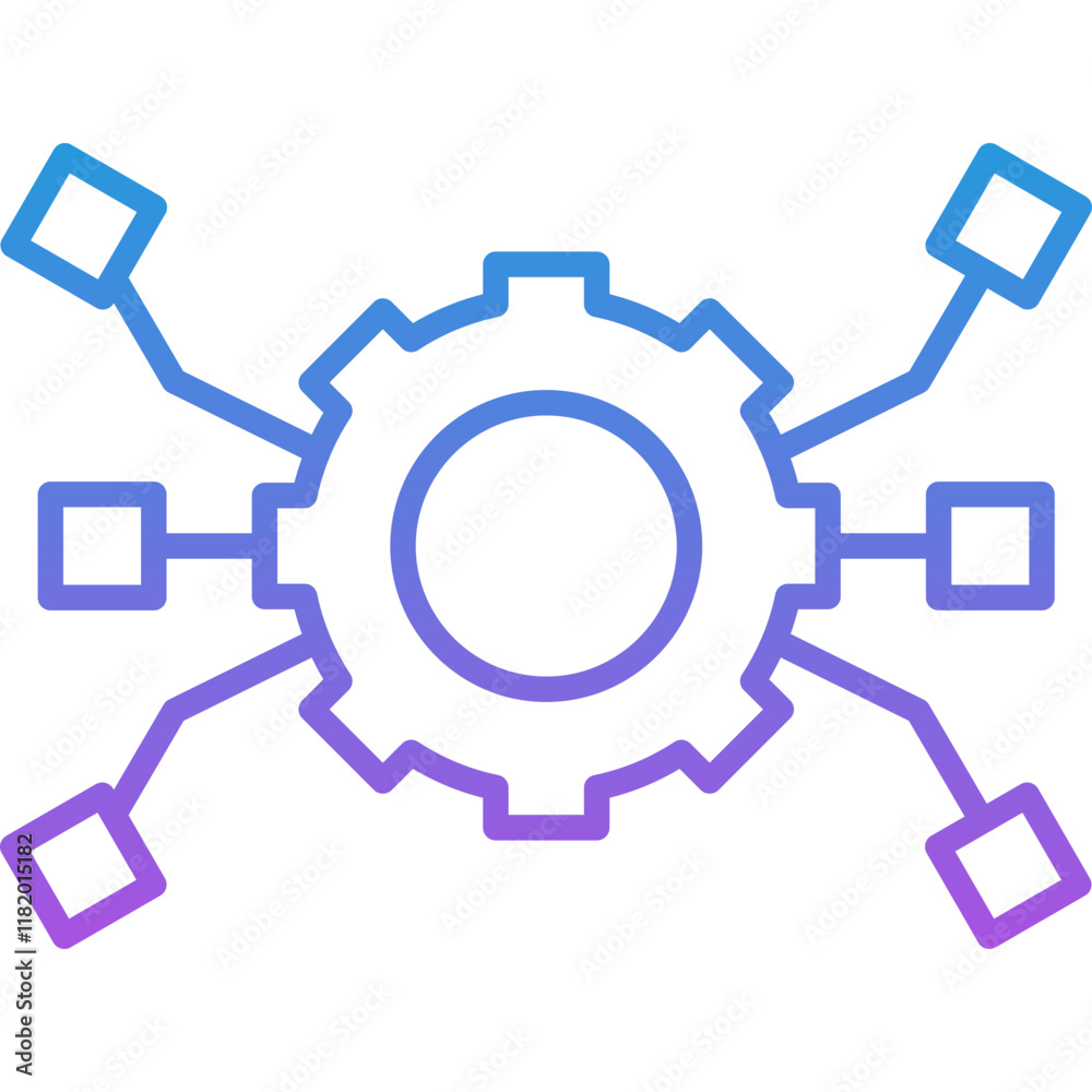 Microservice Icon Microservice Icon