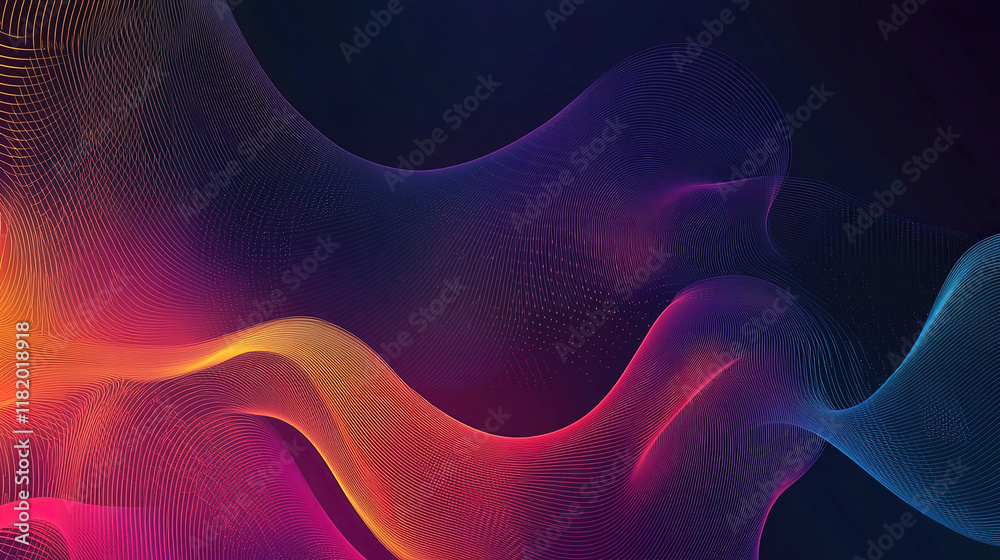 Fototapeta premium Abstract Modern Fantasy Background