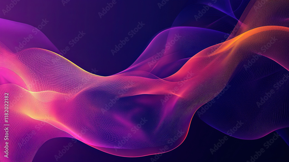 Obraz premium Abstract Modern Fantasy Background