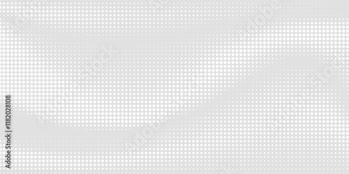 Dot white gray wave light technology texture background. Abstract big data digital concept.eps 10