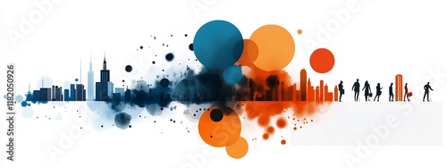 A diagrammatic depicting the frequency and dynamics of a population s response to changes in government policies and decision making  The image showcases the interconnected nature of societal systems photo