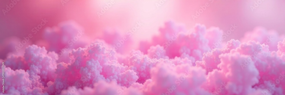 Naklejka premium soft pink background with holographic distortion , futuristic, holographic