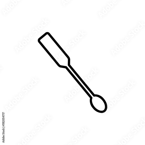 spatula line icon