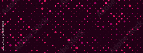 Background with dotted texture. Polka dot pattern template. Digital fading points isolated background for print net design. 