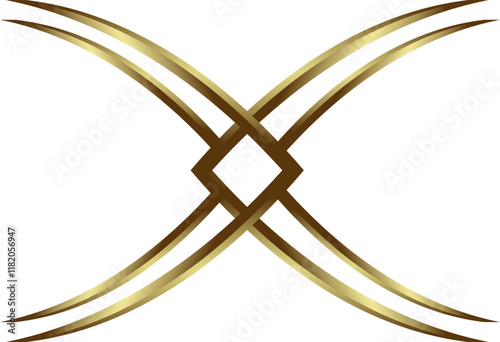 curved line design material with golden brown gradient colors as inspiration for fine and applied arts