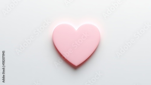 Minimalist Valentine Heart Abstract Texture