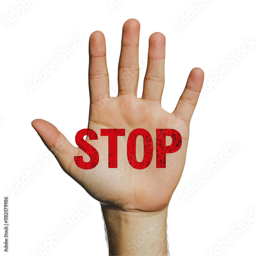 Stop Hand Gesture: A Powerful Symbol of Cessation and Prevention photo