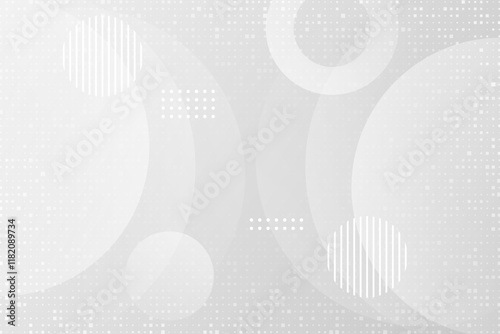 Wallpaper Mural white abstract background with gradient shapes and geometric patterns can be used for web banner, poster, flyer, business brochure, cover Torontodigital.ca
