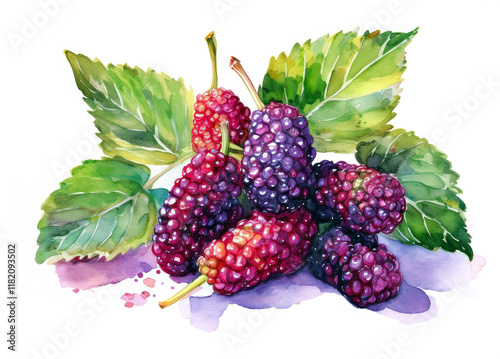 Morwa ilustracja