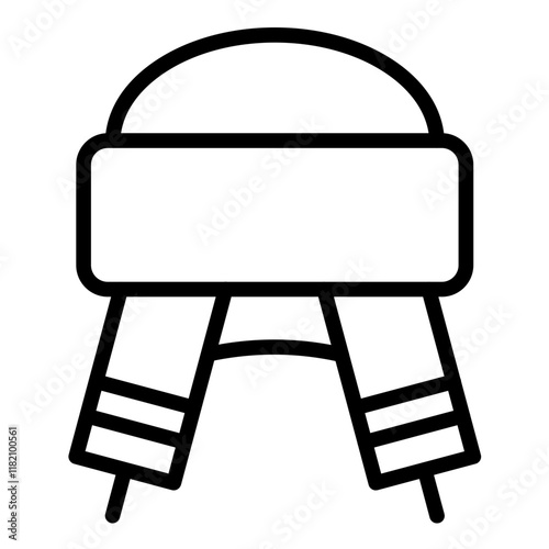 Vector Design Earflaps Icon Style