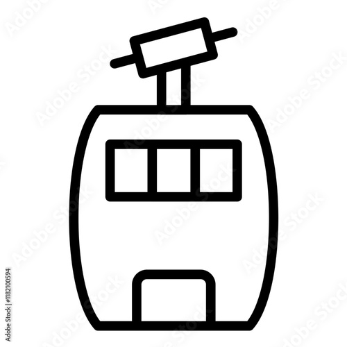 Vector Design Gondola Icon Style