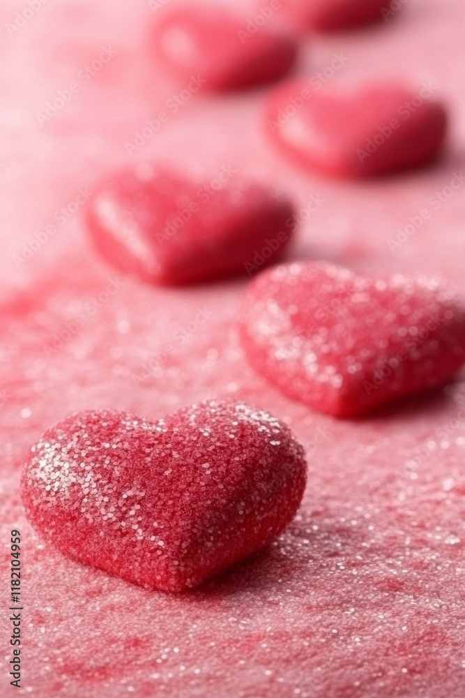 A vertical background blurred with pink pastel hearts and blurred lights as heart-shaped bokeh, suitable for a love or romance holiday-themed screensaver or backdrop, enhanced by a color gradient A vertical background blurred with pink pastel hearts and blurred lights as heart-shaped bokeh, suitable for a love or romance holiday-themed screensaver or backdrop, enhanced by a color gradient