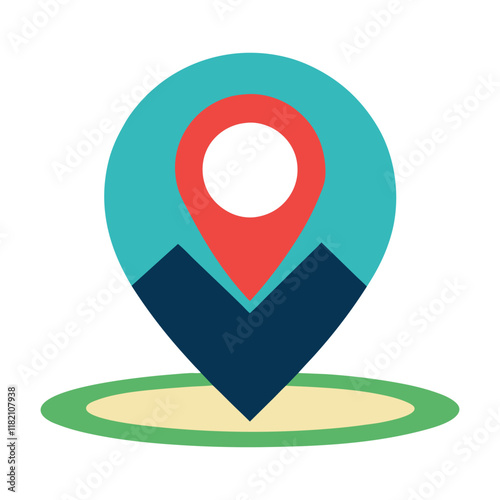 Location Point Logo Interface Find Map Vector Design