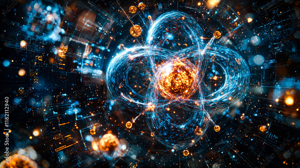 Mesmerizing Quantum Atom: A Cosmic Dance of Energy and Innovation Mesmerizing Quantum Atom: A Cosmic Dance of Energy and Innovation