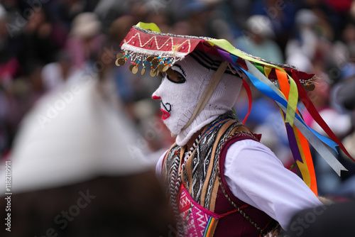 Inti Raymi Celebrations in Plaza Mayor Cusco, Peru photo