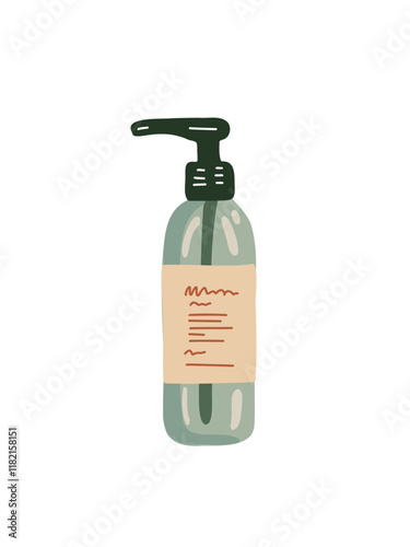 elegant cosmetic bottles with pump