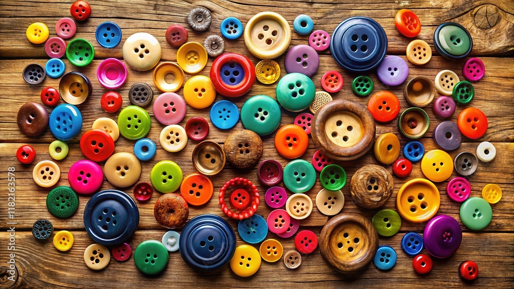 Elegant wooden button background, ideal for copy space. High-quality image. Elegant wooden button background, ideal for copy space. High-quality image.