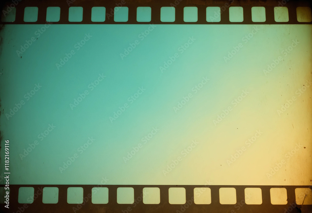 Fototapeta premium Background retro film overlay, image with scratch